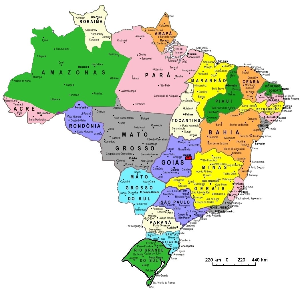 géographie du brésil